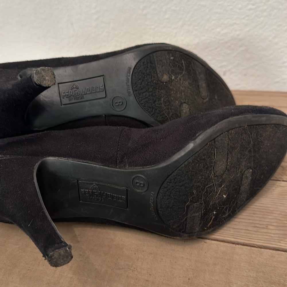 Fergalicious by Fergie Black Heels women’s size 8 - Picture 6 of 6